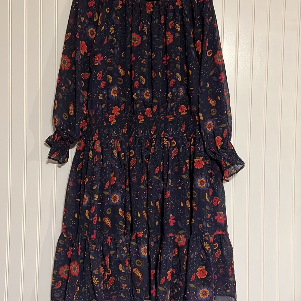 Floral Print Women's Dress - Picture 5 of 8